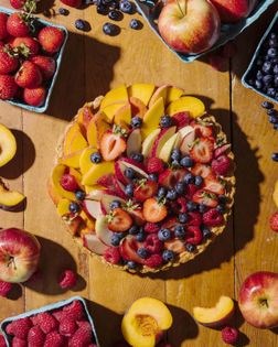 Fresh fruit tart