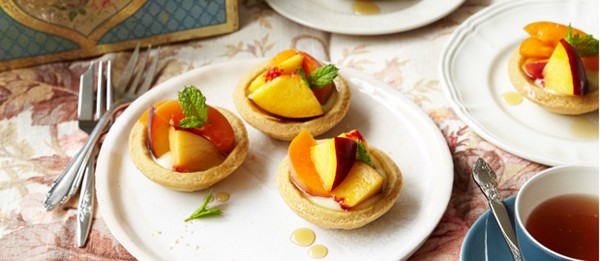 Fresh fruit tartlets
