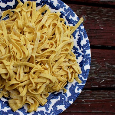Fresh gluten-free pasta