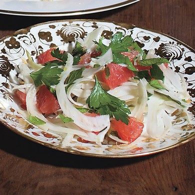 Fresh herb, grapefruit, and fennel salad
