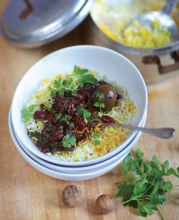 Fresh herb khoresh (Khoresh-e ghormeh sabzi)