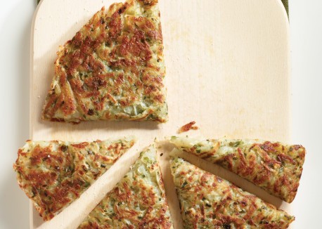 Fresh herb potato rösti
