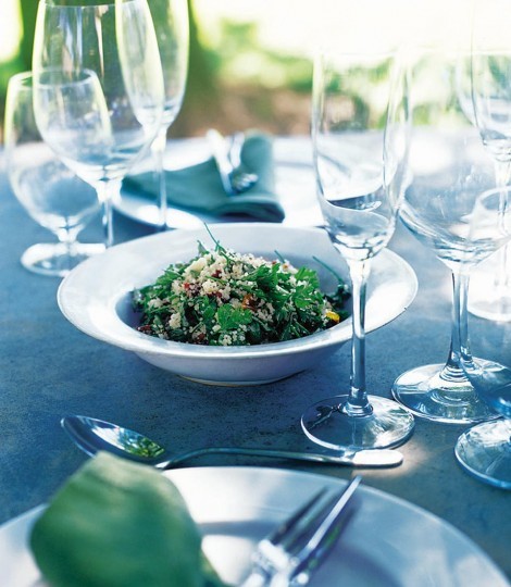 Fresh Italian parsley salad