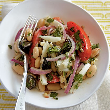 Fresh Mediterranean salad