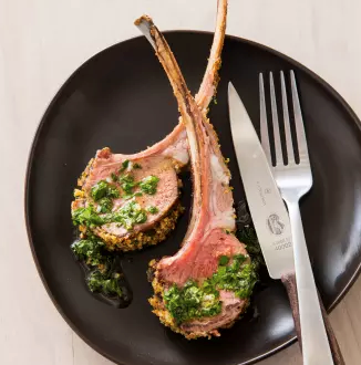 Fresh mint sauce