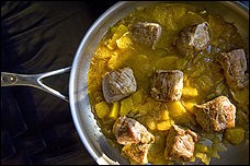 Fresh orange pork tenderloin