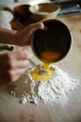 Fresh pasta dough