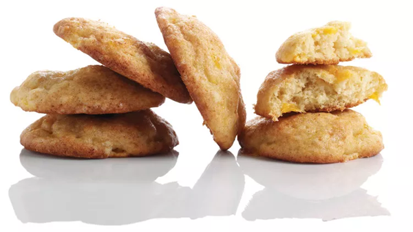 Fresh-peach drop cookies