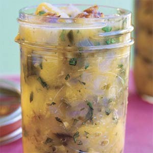 Fresh peach salsa