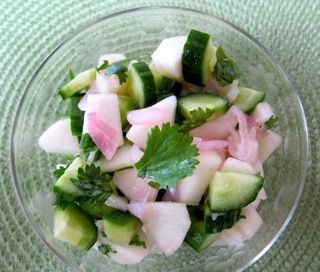 Fresh pear chutney