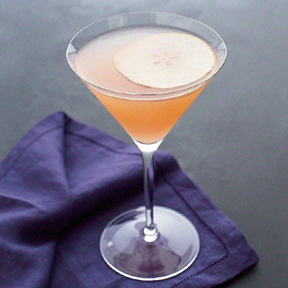 Fresh pear cocktail