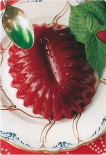 Fresh raspberry jelly