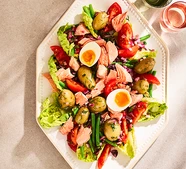 Fresh salmon Niçoise