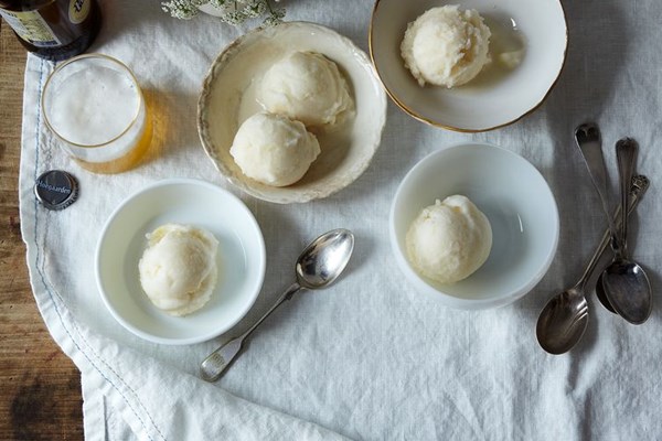 Fresh shandy sherbet