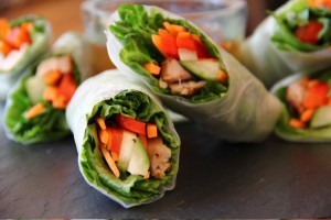 Fresh spring rolls