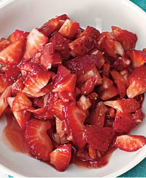 Fresh strawberry [cake filling]