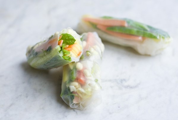 Fresh summer rolls