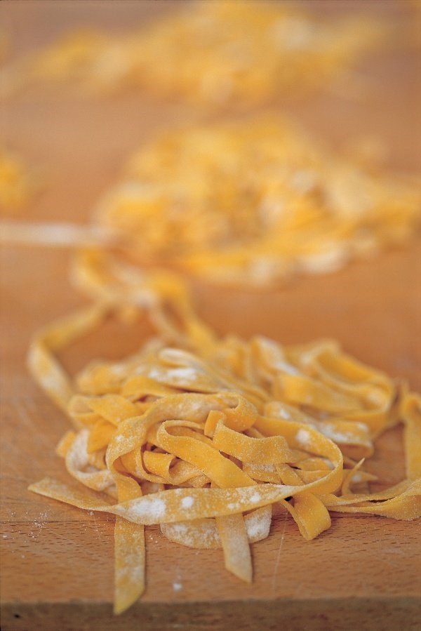 Fresh tagliatelle