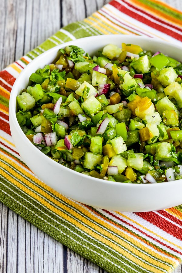 Fresh tomatillo salsa