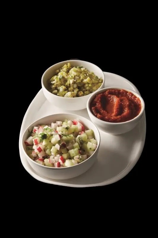 Fresh tomatillo salsa (Pico de gallo verde)