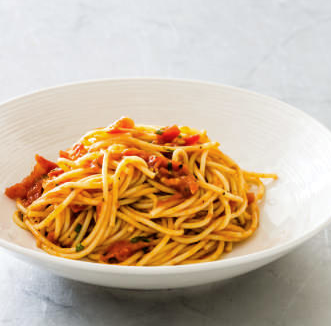 Fresh tomato arrabbiata sauce