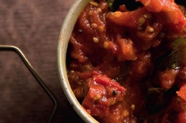 Fresh tomato chutney