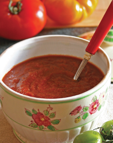 Fresh tomato ketchup