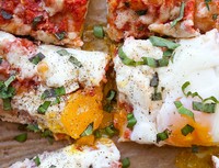 Fresh tomato pizza sauce from 'The Kitchn Cookbook' (Cook the Book)