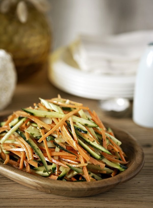 Fresh vegetable salad