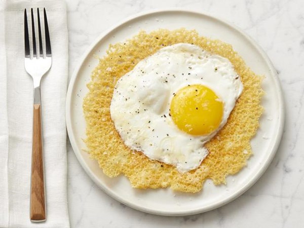 Frico fried egg