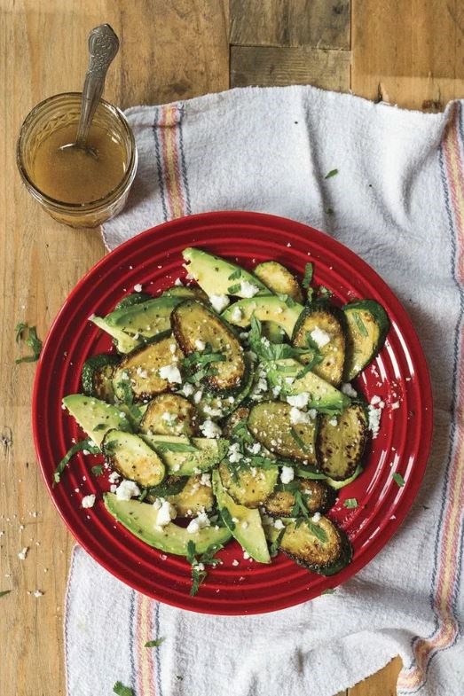 Frida Kahlo's zucchini salad (Ensalada de calabacín)
