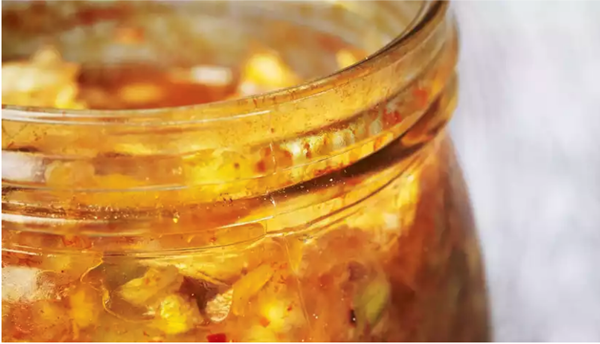 Fridge drawer kimchi
