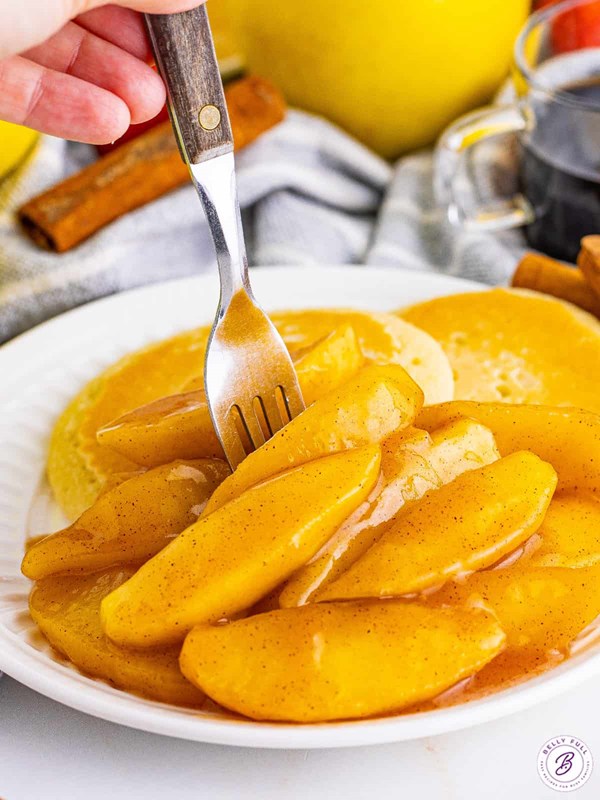 Fried apples