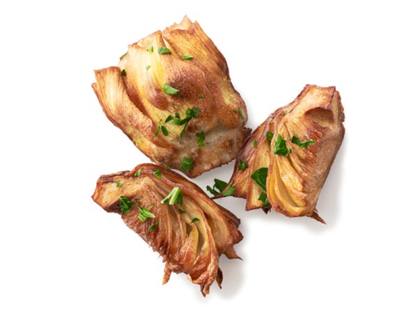 Fried artichoke hearts