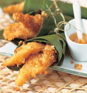 Fried bananas