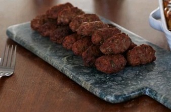 Fried beef köfte