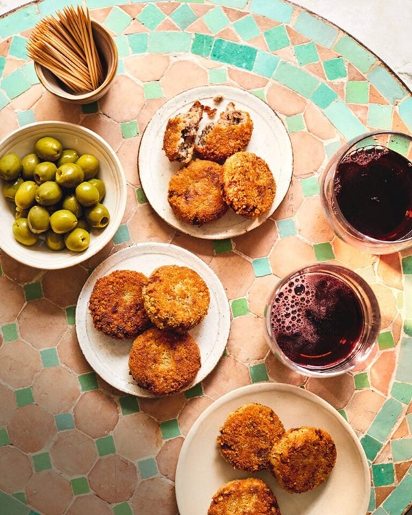 Fried breaded meatballs (Mondeghili) [Naz Hassan]
