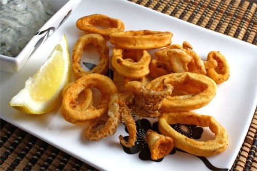 Fried calamari