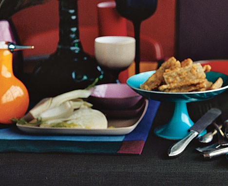 Fried cardoons