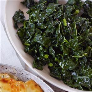 Fried cavolo nero