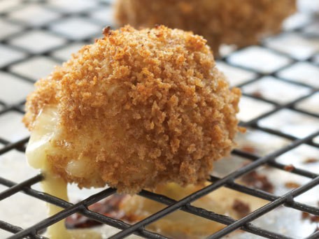 "Fried" cheese balls