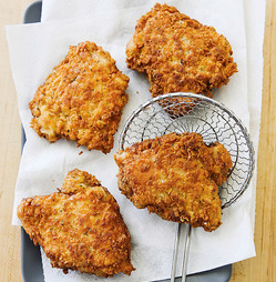 Fried chicken for two