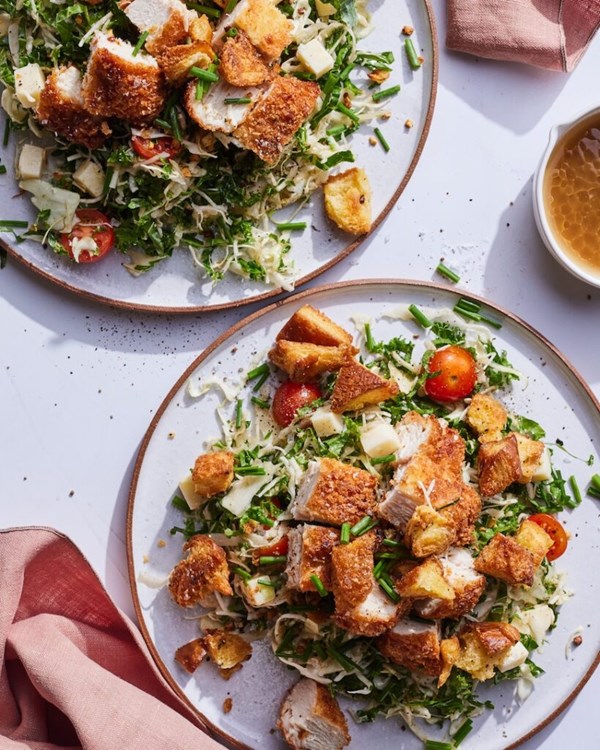 Fried chicken salad (inspired by Honor Bar)