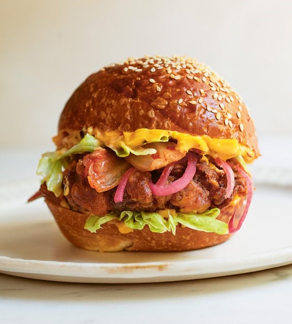 Fried chicken sandwich