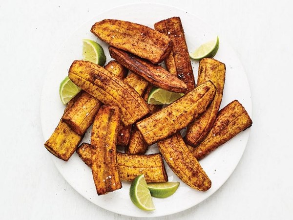 Fried chili-lime plantains