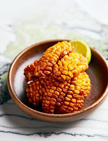 Fried corn ribs