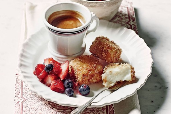Fried custard (Leche frita)