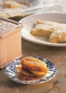 Fried custard squares