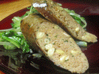 Fried “deer tail” sausages (Zha luwei / 炸鹿尾)