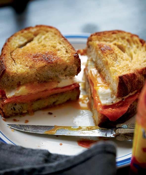 Fried egg sandwich